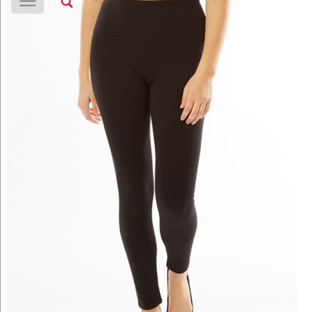 Ruby Ribbon Ankle Leggings
